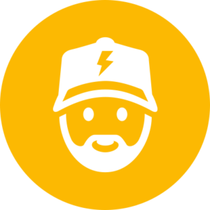 electrician lightning icon